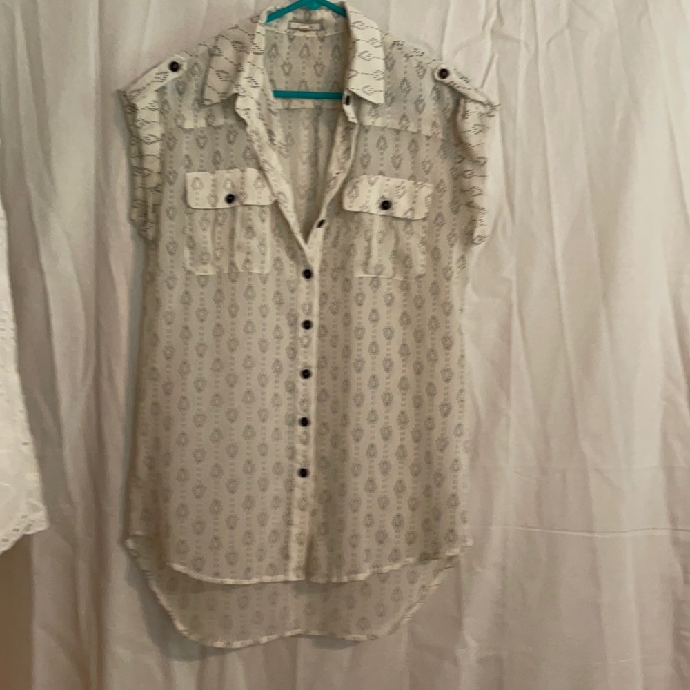Longer, Sheer button up